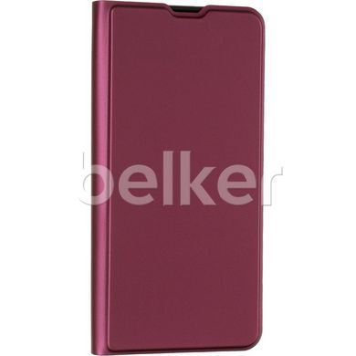 Чехол книжка для Xiaomi Redmi Note 13 Pro 4G Book Cover Gelius Shell Case Бордовый