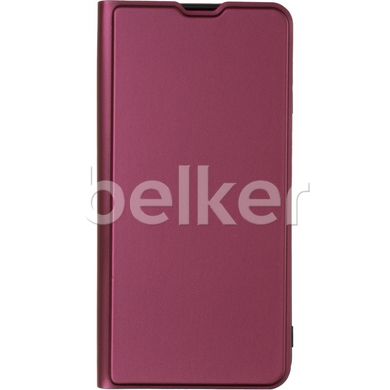 Чехол книжка для Xiaomi Redmi Note 13 Pro 4G Book Cover Gelius Shell Case Бордовый