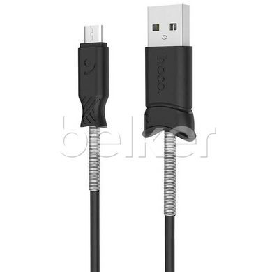 Кабель USB micro USB Hoco X24 Pisces Черный