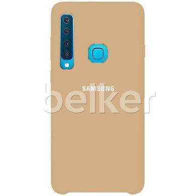 Оригинальный чехол Samsung Galaxy A9 2018 (A920) Silicone Case Бежевый смотреть фото | belker.com.ua
