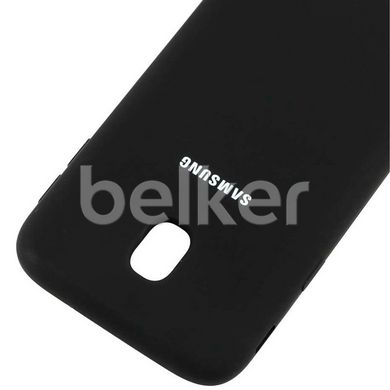 Оригинальный чехол Samsung Galaxy J3 2017 (J330) Silicone Case Черный смотреть фото | belker.com.ua