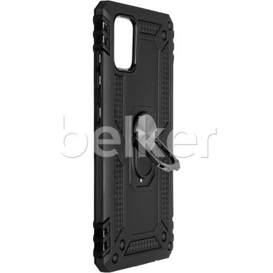 Противоударный чехол для Samsung Galaxy A51 A515 Hard Defence Series New Черный смотреть фото | belker.com.ua