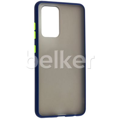 Противоударный чехол для Samsung Galaxy A52 (A525) LikGus Темно-синий смотреть фото | belker.com.ua