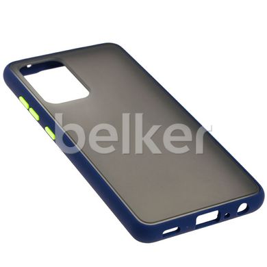 Противоударный чехол для Samsung Galaxy A52 (A525) LikGus Темно-синий смотреть фото | belker.com.ua