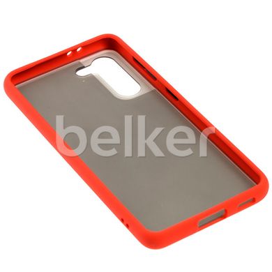 Противоударный чехол для Samsung Galaxy S21 (G991) LikGus Красный смотреть фото | belker.com.ua