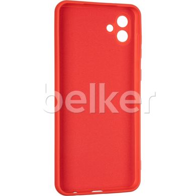 Противоударный чехол для Samsung Galaxy A04 (A045) Full soft case Красный смотреть фото | belker.com.ua