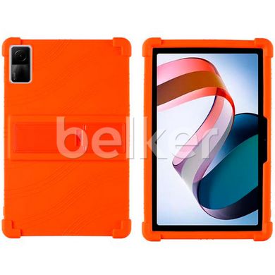 Противоударный чехол для Xiaomi Redmi Pad 10.61 Silicone armor Оранжевый