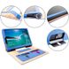 Чехол для Lenovo Yoga Smart Tab YT-X705 Premium classic case Черный Голубой в магазине belker.com.ua