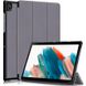Чехол для Samsung Galaxy Tab A8 10.5 2021 Moko кожаный Серый в магазине belker.com.ua