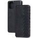 Чехол книжка для Samsung Galaxy M51 M515 Getman case Cubic Черный в магазине belker.com.ua