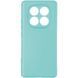Чехол на Poco M8 Full soft case Бирюзовый