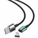 Кабель USB Type-C Baseus Zinc Fabric Magnetic Type-C (CATXC-B01) 2 метра Черный в магазине belker.com.ua