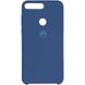 Оригинальный чехол для Huawei Honor 7x Soft Case Синий смотреть фото | belker.com.ua