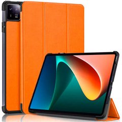 Чехол для Xiaomi Mi Pad 6 Moko кожаный Оранжевый