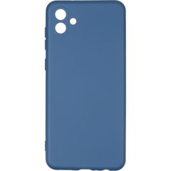 Противоударный чехол для Samsung Galaxy A04 (A045) Full soft case Синий
