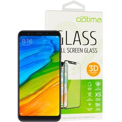 Защитное стекло для Xiaomi Redmi 5 Plus Optima 3D Черный смотреть фото | belker.com.ua