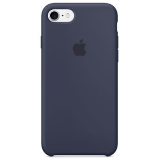 Чехол для iPhone 8 Apple Silicone Case Темно-синий смотреть фото | belker.com.ua