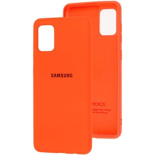 Чехол для Samsung Galaxy A31 (A315) Silicone Case Оранжевый смотреть фото | belker.com.ua