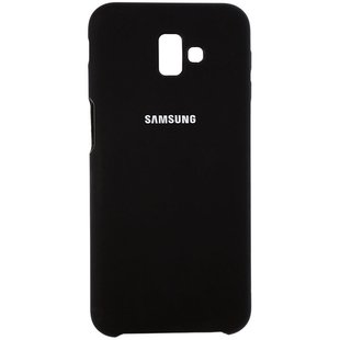 Оригинальный чехол для Samsung Galaxy J6 Plus (J610) Silicone Case Черный смотреть фото | belker.com.ua