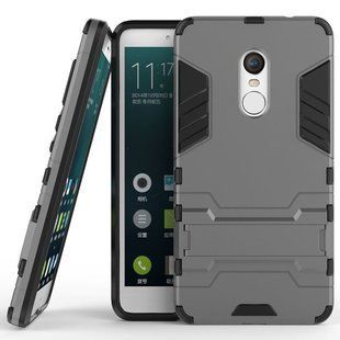 Противоударный чехол для Xiaomi Redmi 4 Honor Hard Defence Тёмно-серый смотреть фото | belker.com.ua
