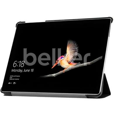 Чехол для Microsoft Surface Go 3 Moko кожаный Черный