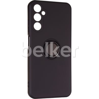 Чехол для Samsung Galaxy A05s (A057) Gelius Ring Holder Case с кольцом Черный смотреть фото | belker.com.ua