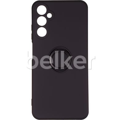 Чехол для Samsung Galaxy A05s (A057) Gelius Ring Holder Case с кольцом Черный смотреть фото | belker.com.ua