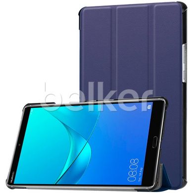 Чехол для Huawei MediaPad M5 8.4 Moko кожаный Темно-синий смотреть фото | belker.com.ua