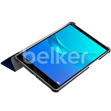 Чехол для Huawei MediaPad M5 8.4 Moko кожаный Темно-синий смотреть фото | belker.com.ua