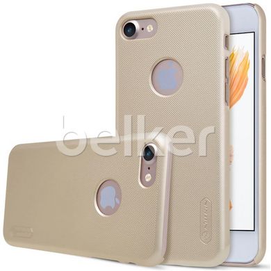 Чехол для iPhone 7 Nillkin super Frosted Shield Золотой смотреть фото | belker.com.ua
