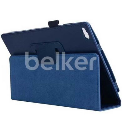 Чехол для Lenovo Tab 4 8.0 TB-8504 TTX Кожаный Темно-синий смотреть фото | belker.com.ua