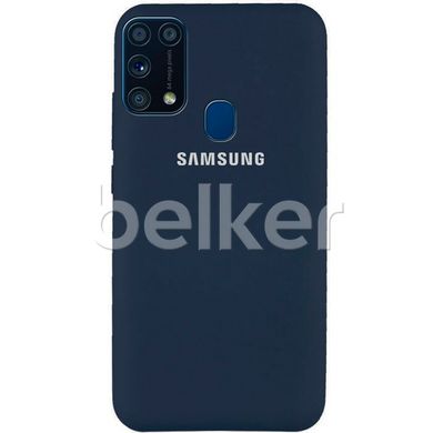 Чехол для Samsung Galaxy M31 (M315) Silicone Case Темно-синий смотреть фото | belker.com.ua