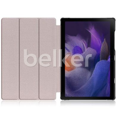 Чехол для Samsung Galaxy Tab A8 10.5 2021 Moko кожаный Фиолетовый