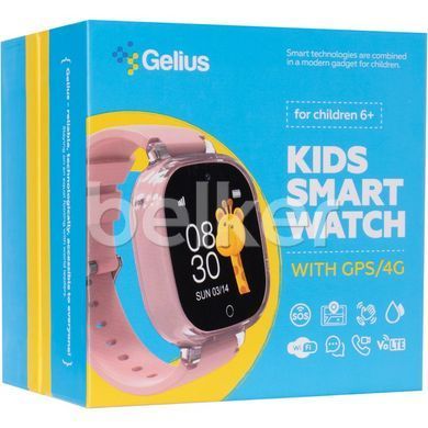 Детские умные часы Gelius Summer (GP-PK009) з GPS/4G/ESIM Розовый