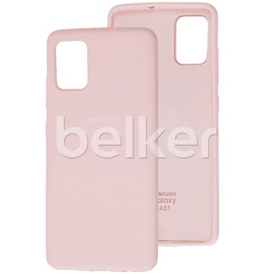 Оригинальный чехол для Samsung Galaxy A51 (A515) Soft Case Пудра смотреть фото | belker.com.ua