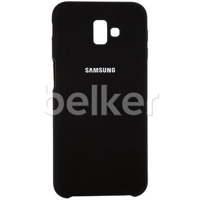 Оригинальный чехол для Samsung Galaxy J6 Plus (J610) Silicone Case Черный смотреть фото | belker.com.ua