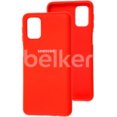 Оригинальный чехол для Samsung Galaxy M31s (M317) Soft case Красный