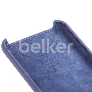 Оригинальный чехол Samsung Galaxy J3 2017 (J330) Silicone Case Темно-синий смотреть фото | belker.com.ua