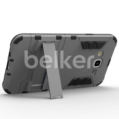 Противоударный чехол для Samsung Galaxy J7 Neo J701 Honor Hard Defence Серый смотреть фото | belker.com.ua