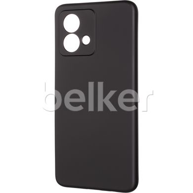 Противоударный чехол для Motorola G84 Full soft case Черный