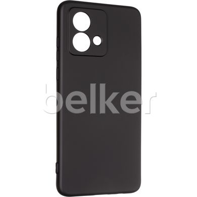 Противоударный чехол для Motorola G84 Full soft case Черный смотреть фото | belker.com.ua