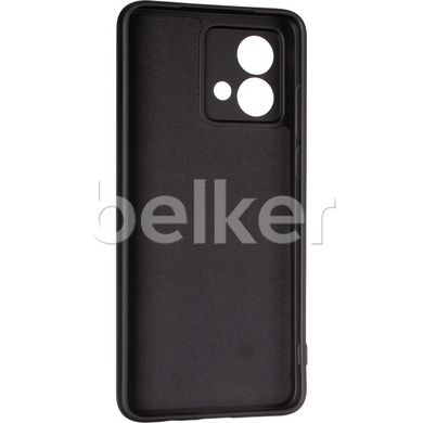 Противоударный чехол для Motorola G84 Full soft case Черный