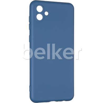 Противоударный чехол для Samsung Galaxy A04 (A045) Full soft case Синий смотреть фото | belker.com.ua