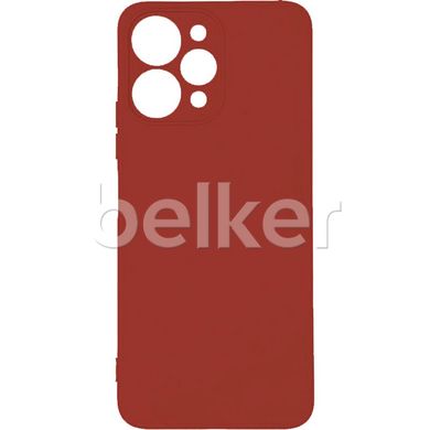 Противоударный чехол для Xiaomi Redmi 12 Full soft case Бордовый