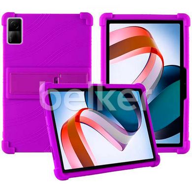Противоударный чехол для Xiaomi Redmi Pad 10.61 Silicone armor Фиолетовый
