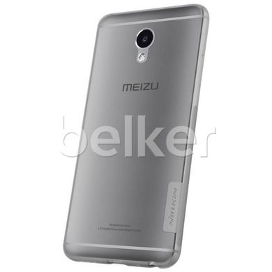 Силиконовый чехол для Meizu M5 Note Nillkin Nature TPU Черный смотреть фото | belker.com.ua
