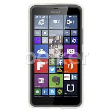 Силиконовый чехол для Microsoft Lumia 640 XL Remax незаметный Прозрачный смотреть фото | belker.com.ua