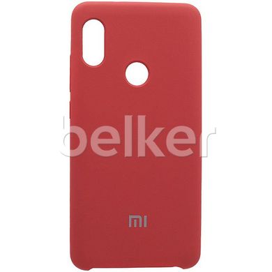 Защитный чехол для Xiaomi Redmi Note 5 Original Soft Case Вишневый смотреть фото | belker.com.ua