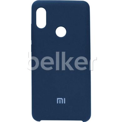 Защитный чехол для Xiaomi Redmi Note 7 Original Soft Case Темно-синий смотреть фото | belker.com.ua