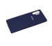Оригинальный чехол для Samsung Galaxy Note 10 Plus N975 Full Silicone Case Темно-синий в магазине belker.com.ua